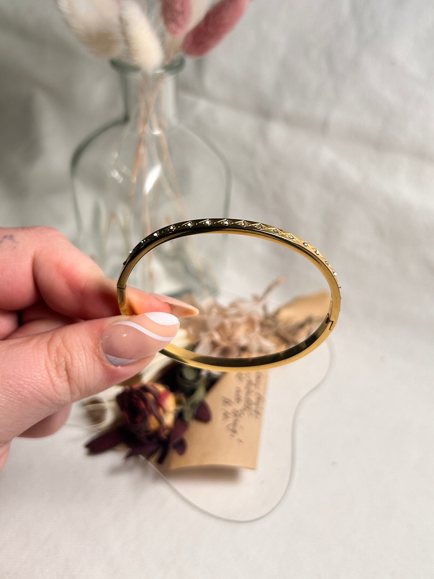 Trinity Bangle Bracelet