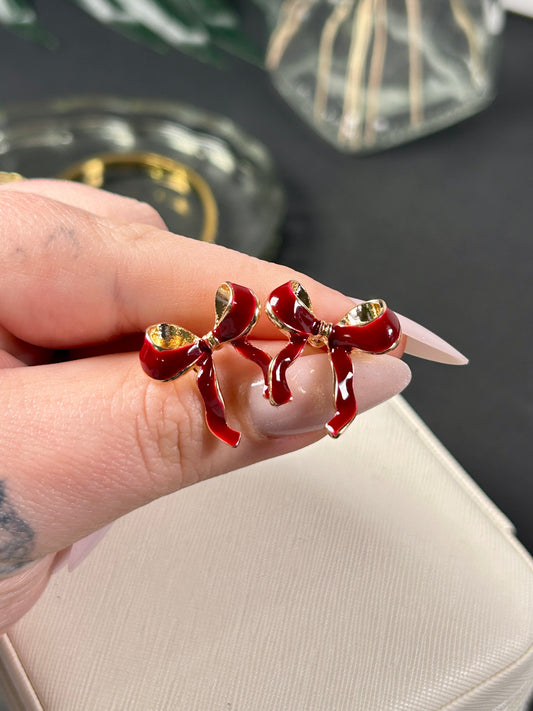 Elegant Bow Earrings